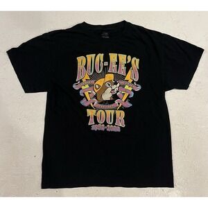 Buc-ee's 1982-2022 Tour Black "Beaver Believer" Double‎ Sided T-Shirt Size Large